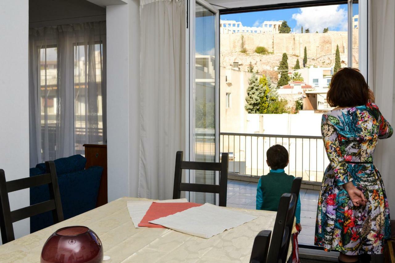 アテネAcropolis Amazing Balcony View 3 Minutes Walking To The Museumアパートメント エクステリア 写真